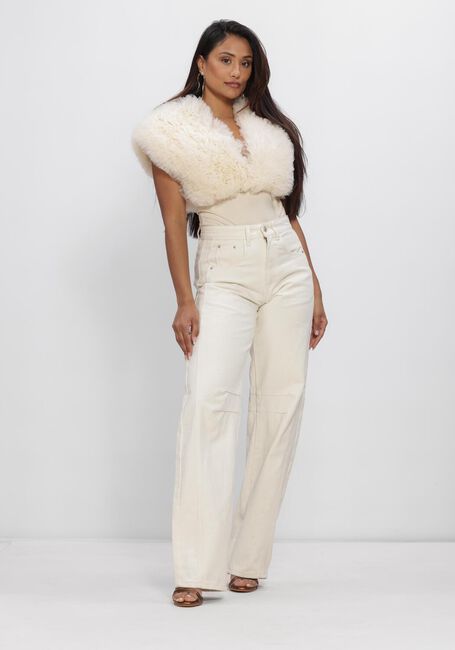 Beige HAUTE L'AMITI&Eacute; Top NEW FUNKY BODYSUIT - large