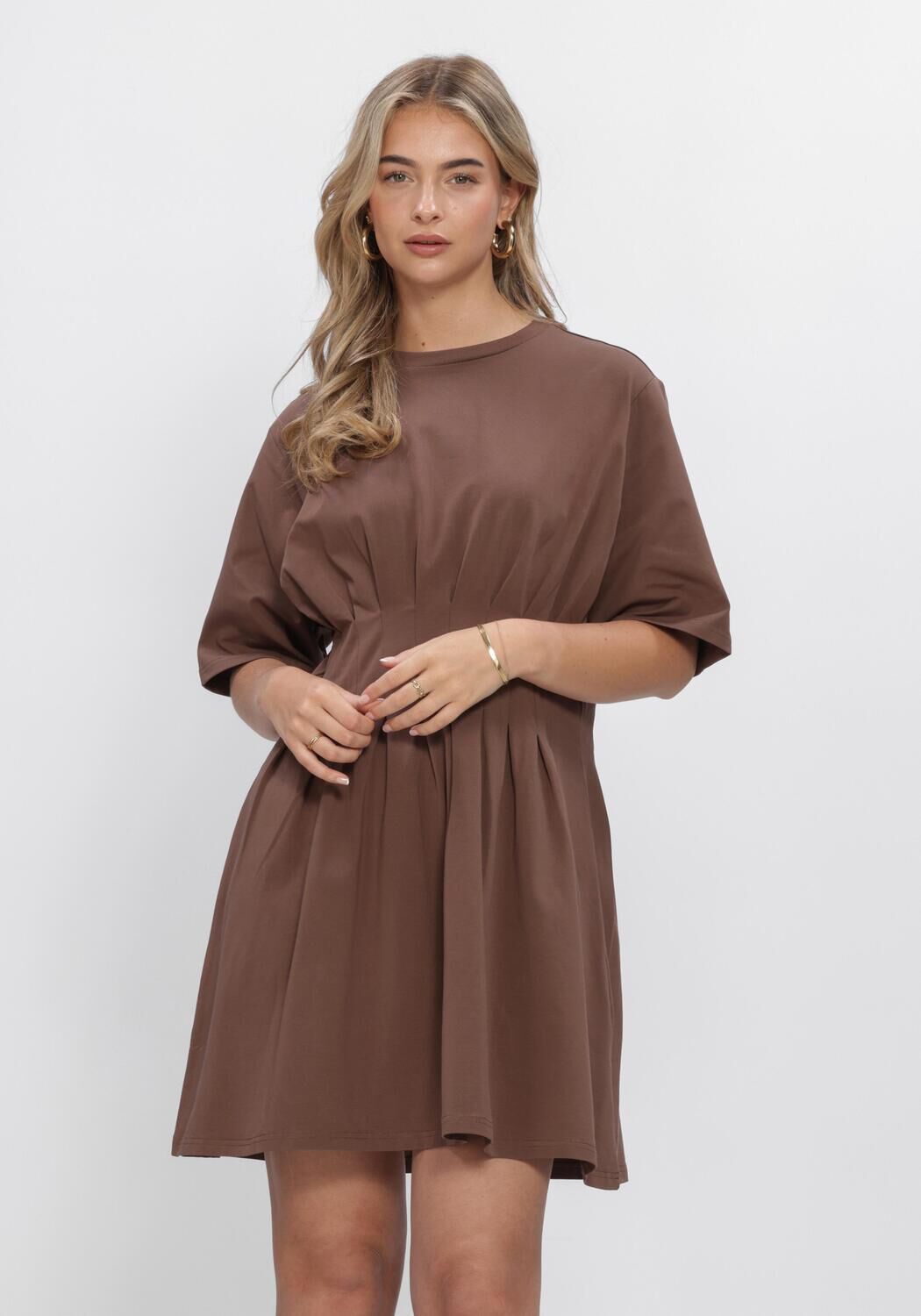 Bruine GESTUZ Jurken GZINEZ SHORT DRESS - large