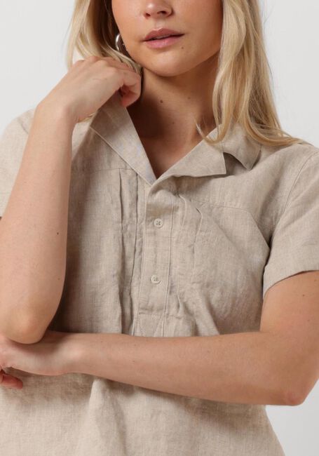 Zand VANILIA Blouses LINEN FITTED TOP - large