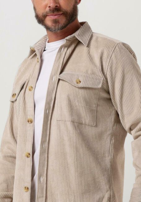 Creme FORÉT Overshirt DENSE CORDUROY OVERSHIRT - large