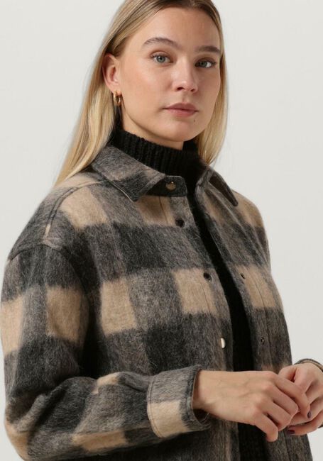 Grijze MOSCOW Mantel MILO - large