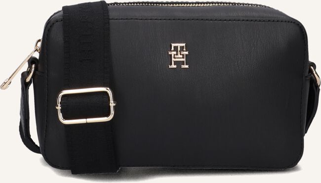 Zwarte TOMMY HILFIGER Schoudertas TH MONOTYPE CAMERA B Zwarte TOMMY HILFIGER Schoudertas TH MONOTYPE CAMERA B - large