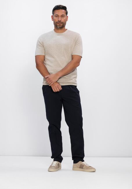 Beige PROFUOMO T-shirt T-SHIRT CREW NECK SS AERO EASE - large