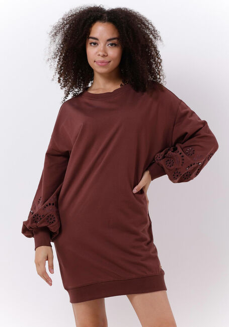 Bruine MOSCOW Mini jurk ELVIRA - large