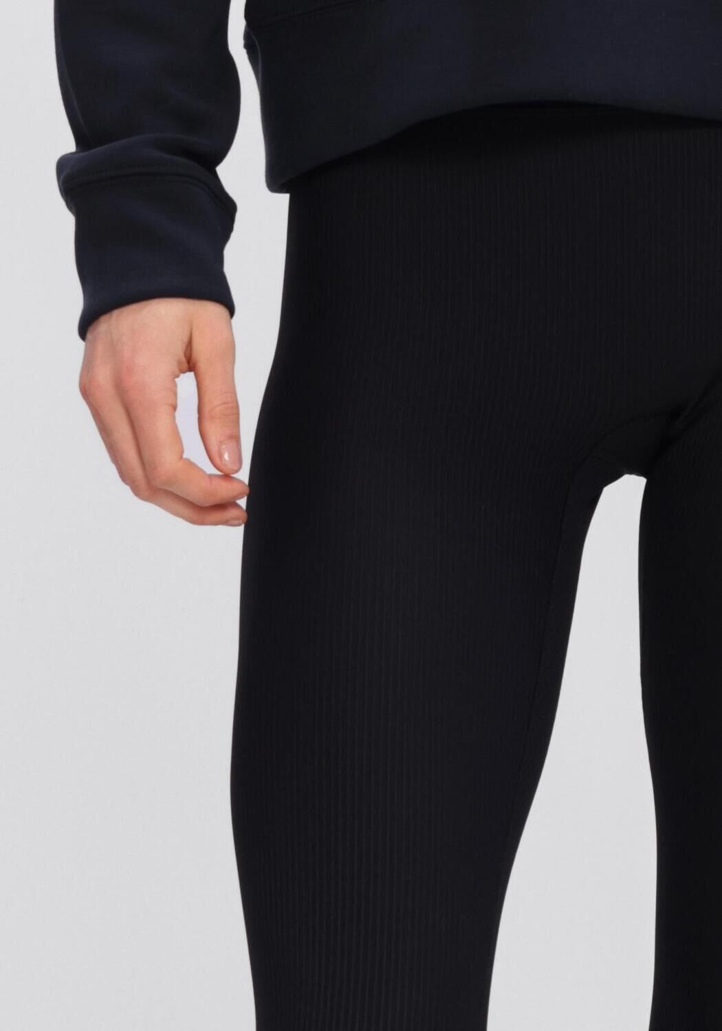 Zwarte BJORN BORG Broeken STUDIO RIBBED TIGHTS - large