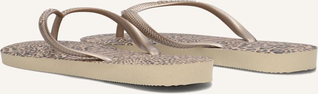 Gouden HAVAIANAS Teenslippers KIDS SLIM ANIMALS Gouden HAVAIANAS Teenslippers KIDS SLIM ANIMALS - large