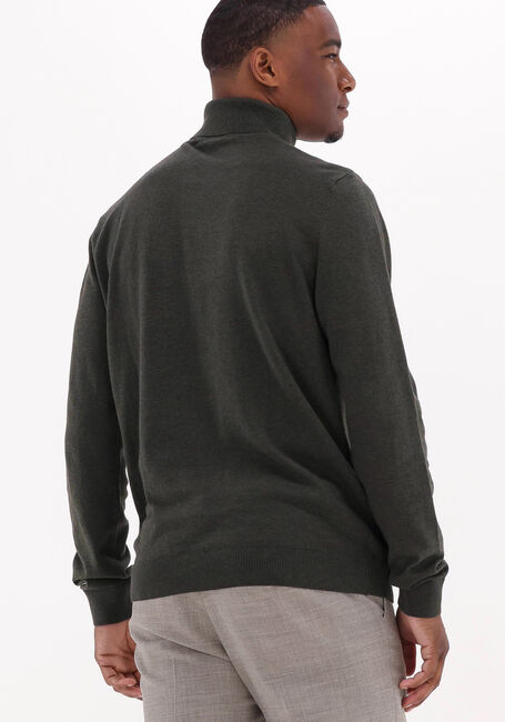 Groene SELECTED MEN Coltrui SLHBERG ROLL NECK - large