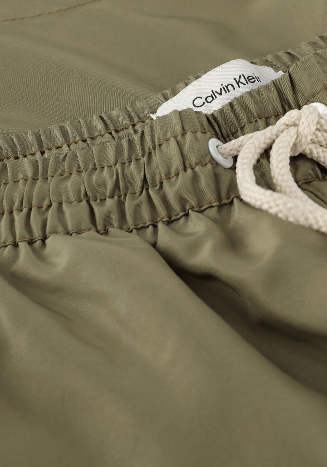 Donkergroene CALVIN KLEIN Zwembroeken 810 MEDIUM DRAWSTRING - large