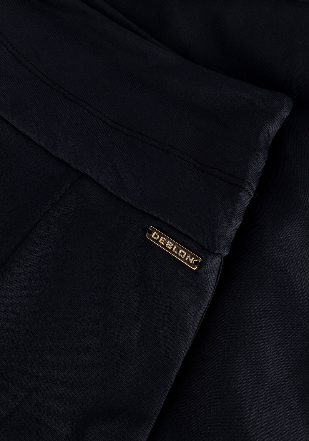 Zwarte DEBLON SPORTS Minirok BOBBY SKIRT - large