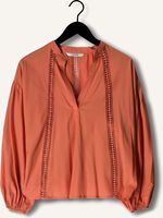 Oranje SUMMUM Blouses TOP LACE ACCENT TENCEL/COTTON Oranje SUMMUM Blouses TOP LACE ACCENT TENCEL/COTTON - medium