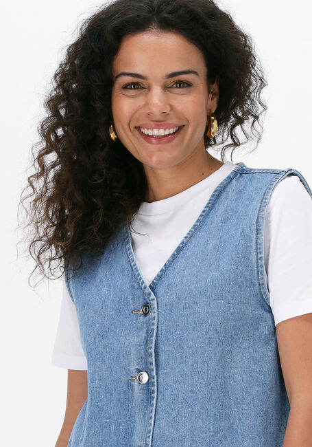Lichtblauwe MOVES Mini jurk DAZINNA 2335 - large
