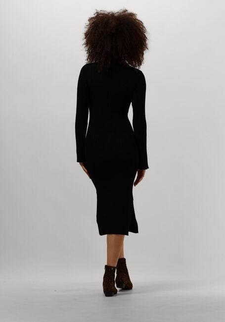 Zwarte MSCH COPENHAGEN Midi jurk MSCHJENETTA HASLE DRESS - large
