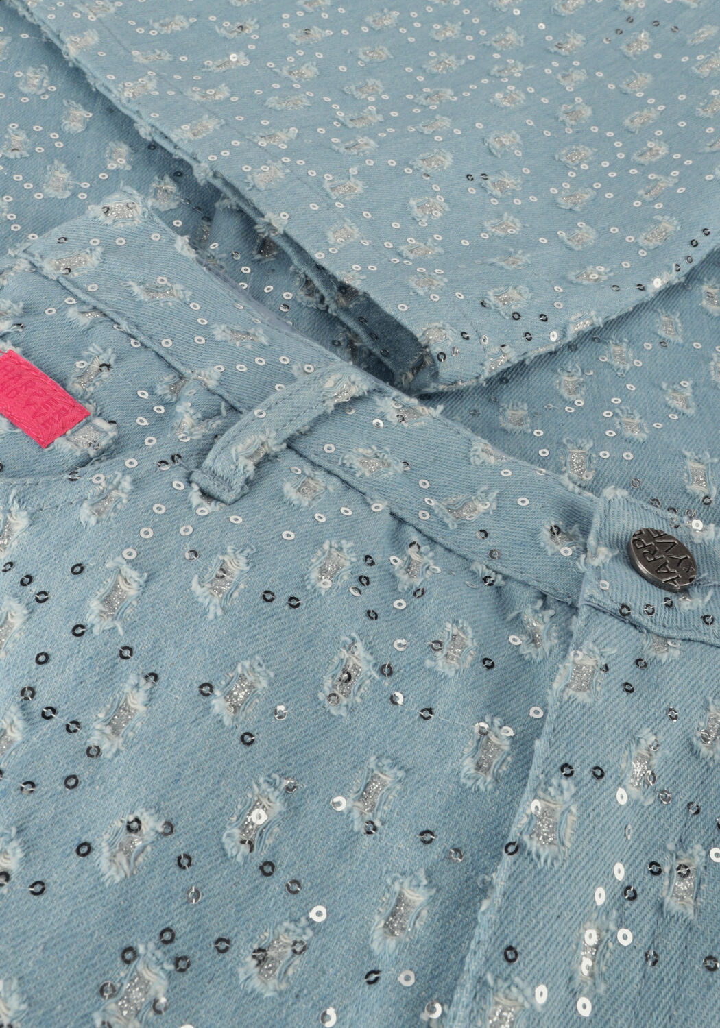 Donkerblauwe HARPER & YVE Wide jeans YVE-PA - large