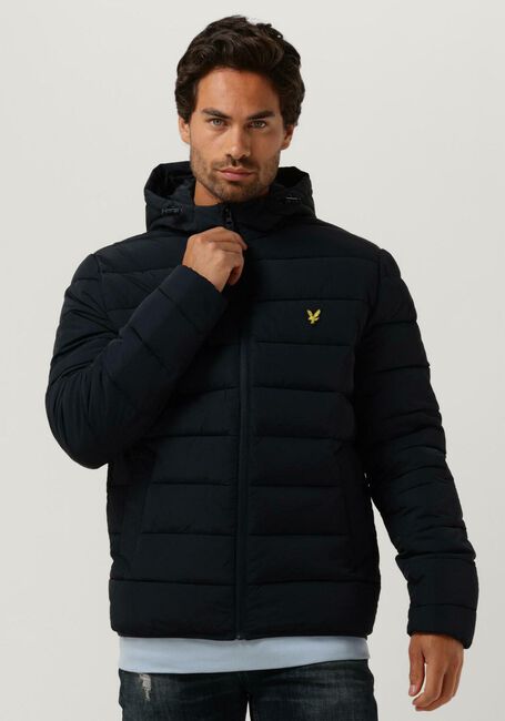 Blauwe LYLE & SCOTT Gewatteerde jas LIGHTWEIGHT PUFFER JACKET - large