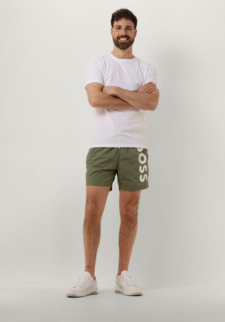 Groene BOSS BLACK Zwembroeken OCTOPUS - large