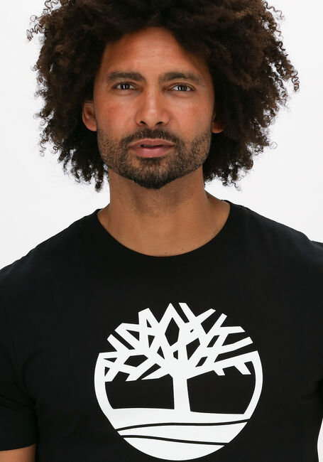 Zwarte TIMBERLAND T-shirt SS K-R BRAND TREE T - large