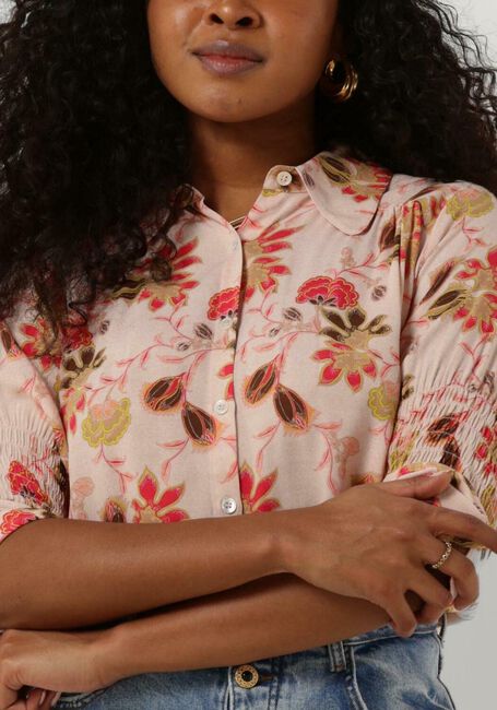 Roze MOS MOSH Blouses THERICA FLEUR SS SHIRT - large