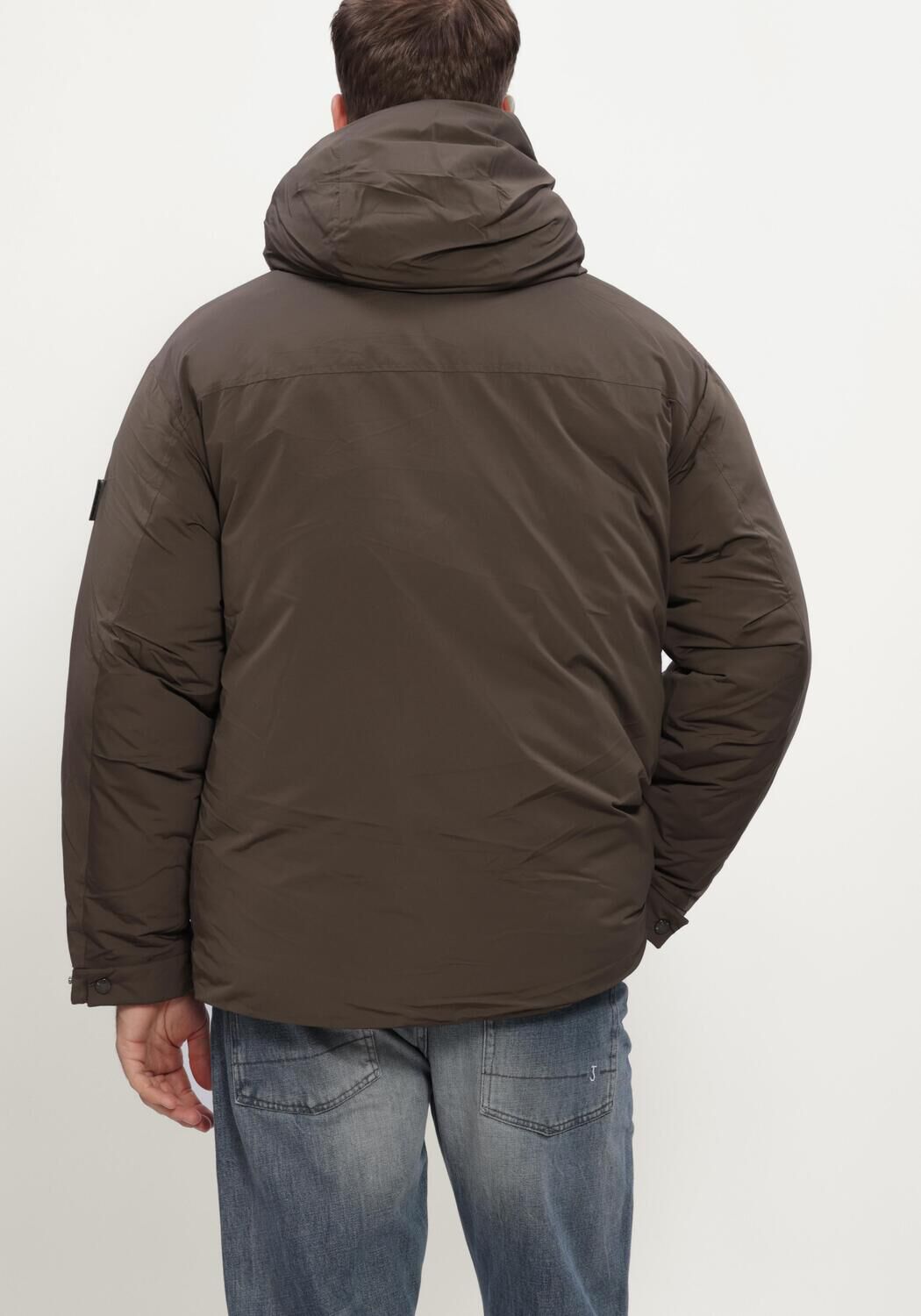 Bruine BUTCHER OF BLUE Winterjassen BRIGGS PADDED JACKET - large