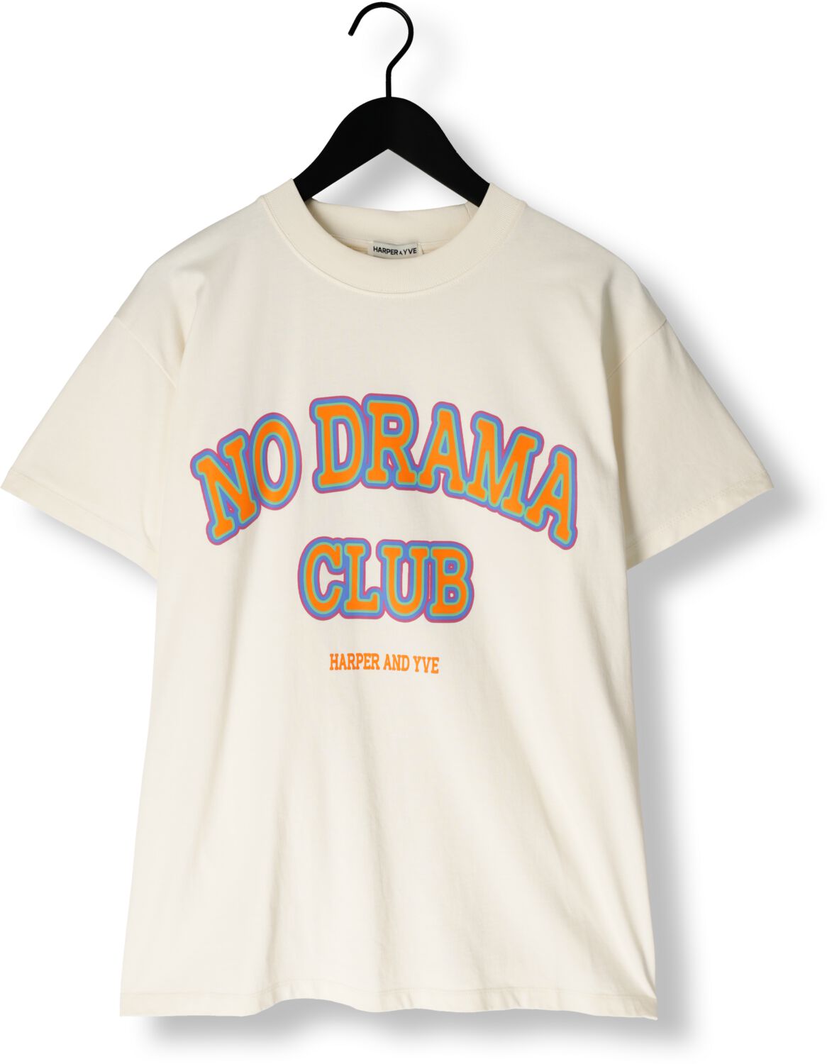 HARPER & YVE Dames Tops & T-shirts Nodramaclub-ss Wit