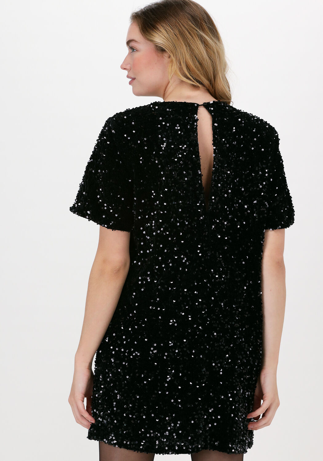 Zwarte MOVES Mini jurk DISOTECE 2436 - large