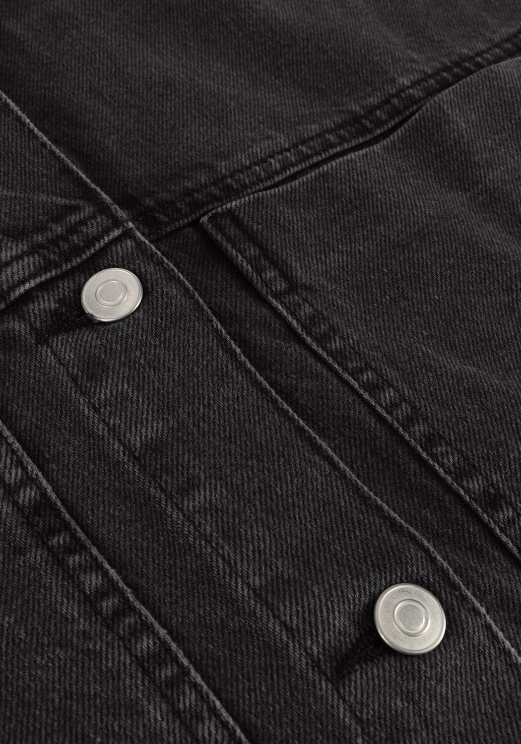 Zwarte NEO NOIR Spijkerjas KIM D JACKET - large