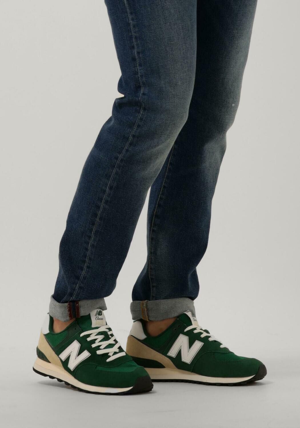 Groene NEW BALANCE Lage sneakers U574 Omoda