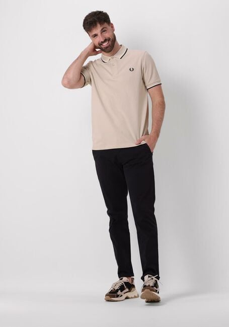 Ecru FRED PERRY Polo THE TWIN TIPPED FRED PERRY SHIRT - large
