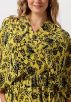 Beige SISSEL EDELBO Midi jurk BRENDA SILK WRAP DRESS - medium