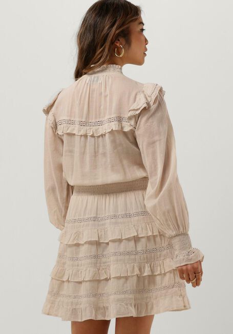 Zand NEO NOIR Mini jurk PIANO S VOILE DRESS - large