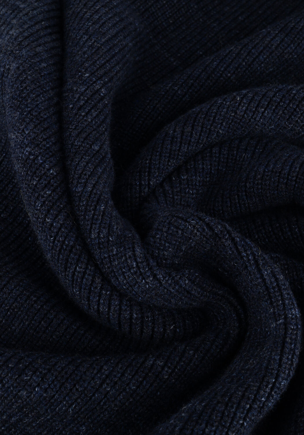 Blauwe PME LEGEND Trui LONG SLEEVE R-NECK COTTON RIB - large