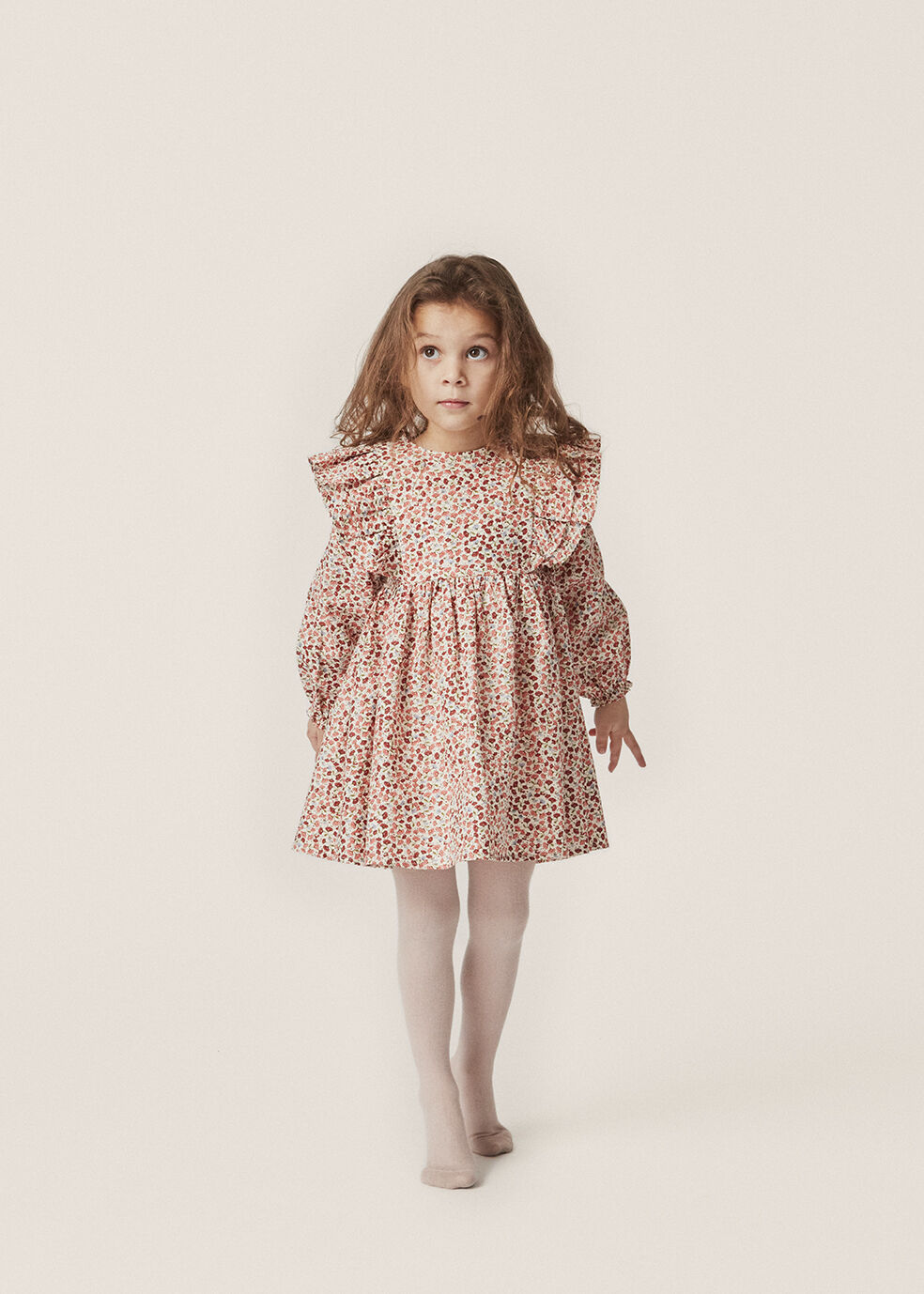 Roze KONGES SLOJD Mini jurk BITSY DRESS - large