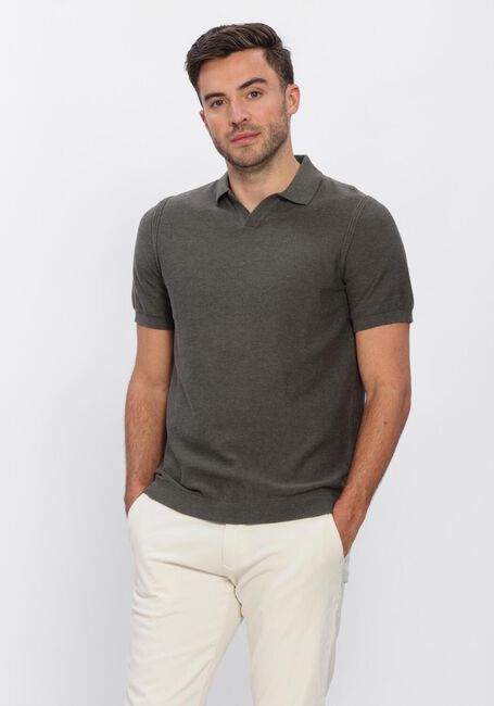 Donkergroene DSTREZZED Polo MERCURY SHORT SLEEVE POLO - large