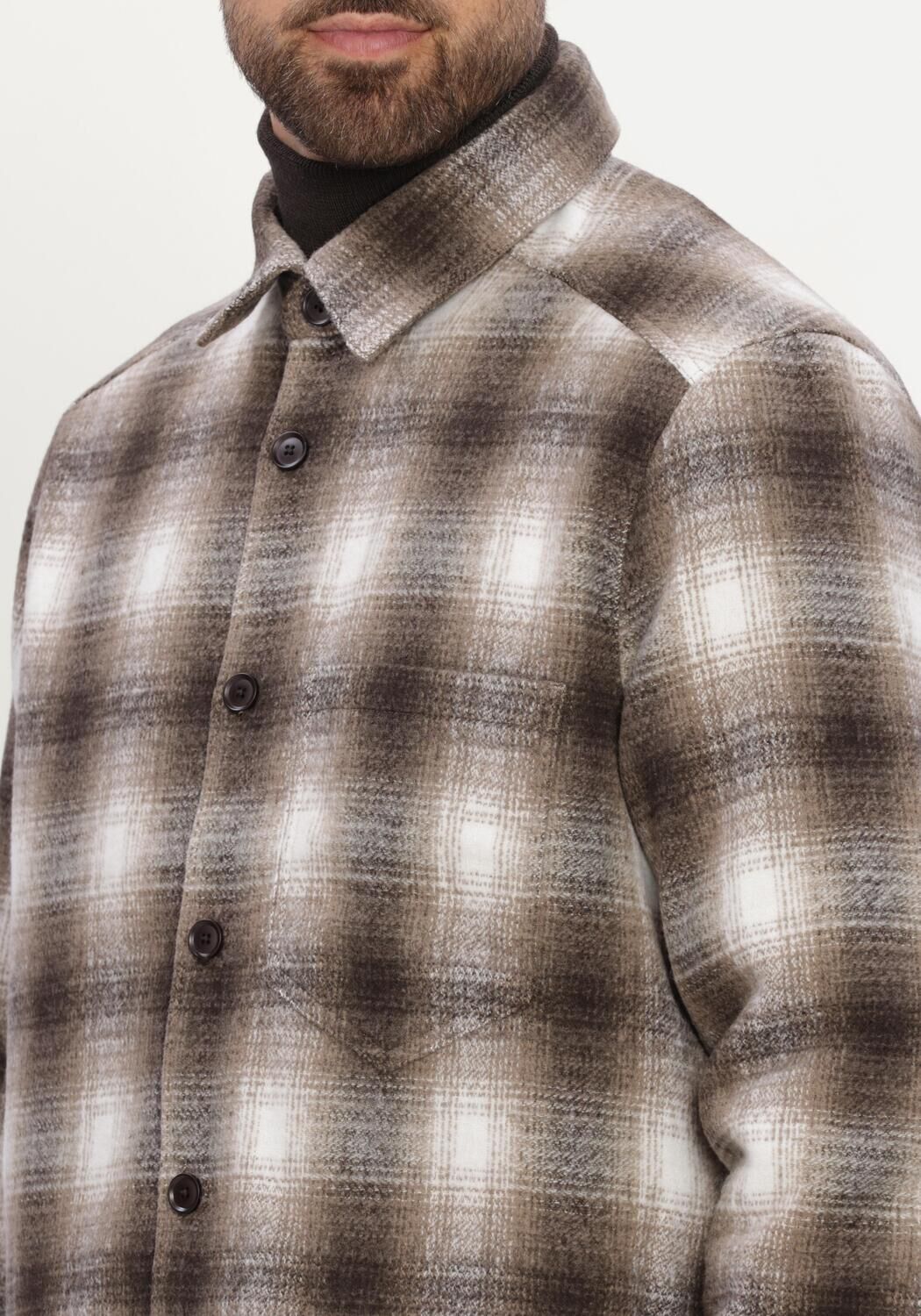 Bruine DRYKORN Overshirts DIEGGO_P - large
