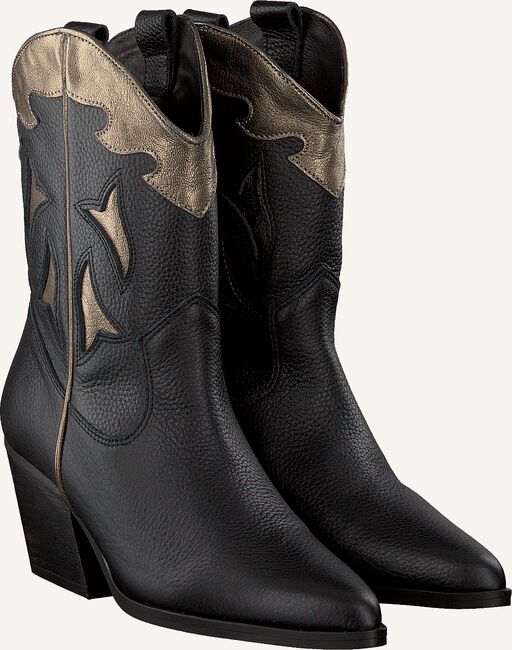 Zwarte DEABUSED Enkellaarsjes 6010 Zwarte DEABUSED Enkellaarsjes 6010 - large