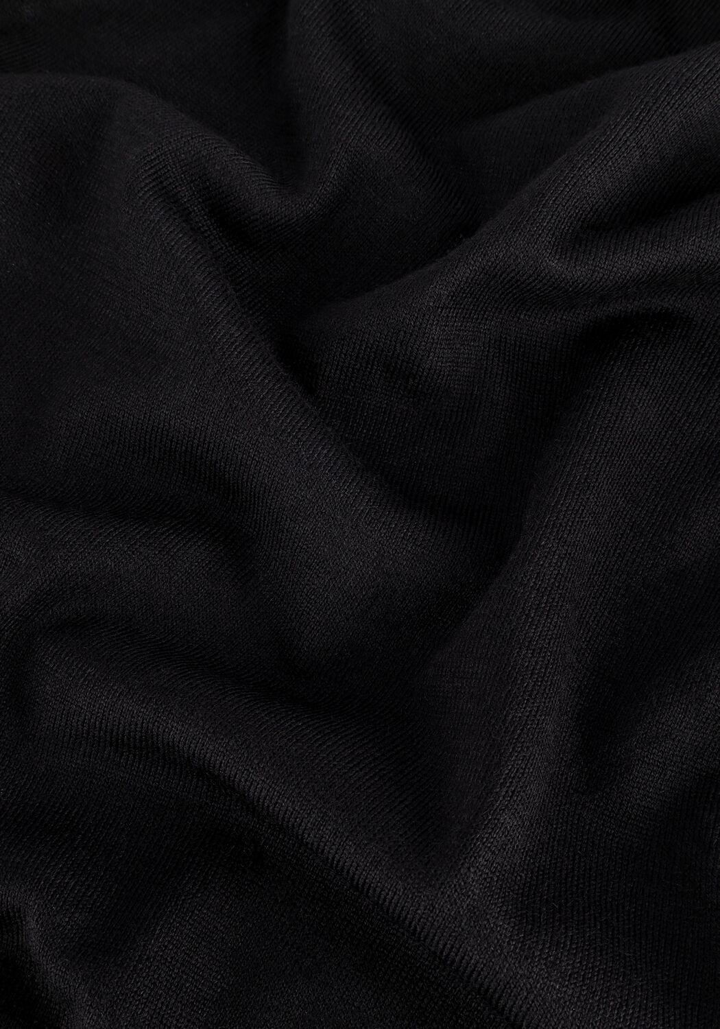 Zwarte SELECTED MEN Trui SLHTOWN MERINO COOLMAX KNIT CREW - large