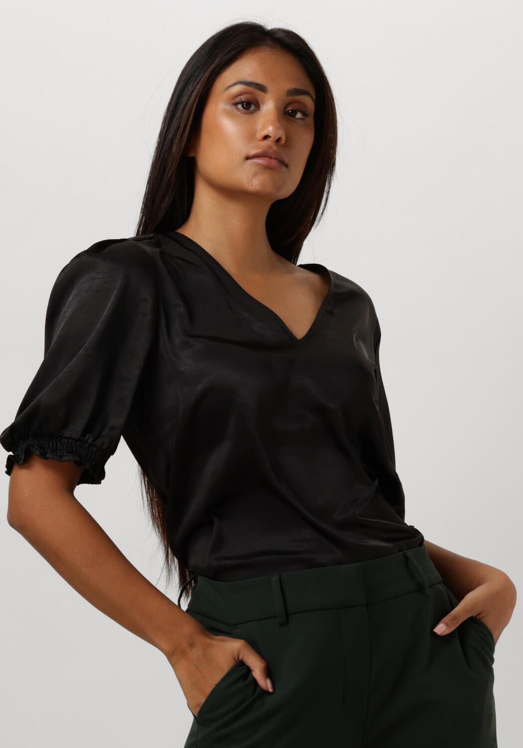 Aaiko top zwart on sale