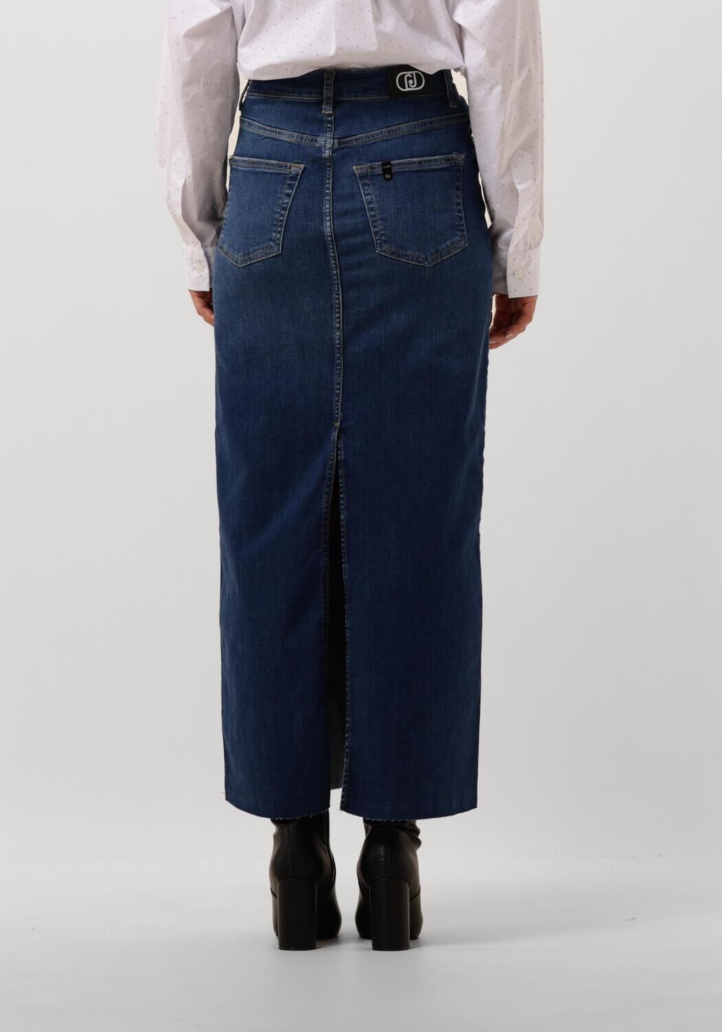 LIU JO Dames Rokken Gonna Lunga Denim Donkerblauw