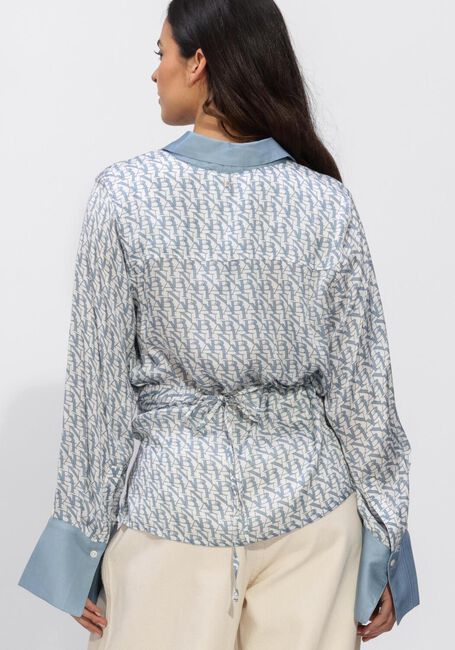 Blauwe IBANA Blouses TATUM OBLIQUE - large