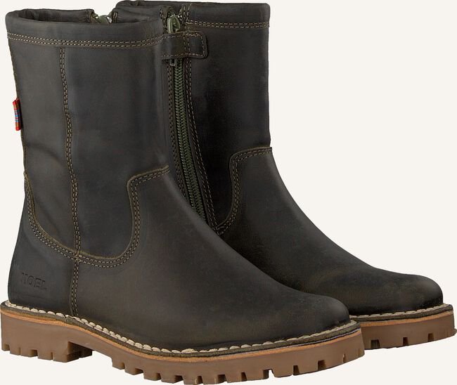 Groene KOEL4KIDS Enkellaarsjes KO909-MF-03 Groene KOEL4KIDS Enkellaarsjes KO909-MF-03 - large