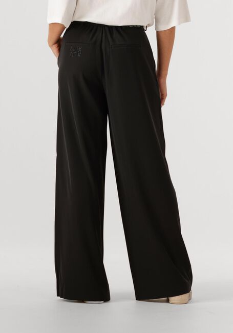Zwarte ALIX THE LABEL Wijde broek LADIES WOVEN WIDE LEG PANTS - large