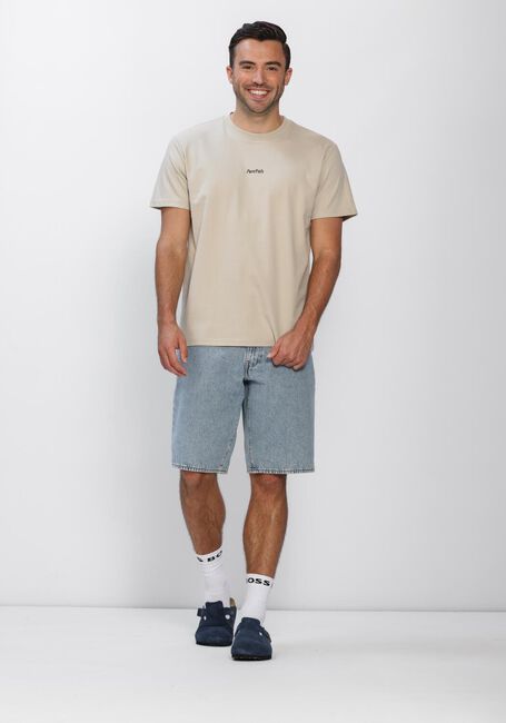 Beige PURE PATH T-shirt BOLD EMBLEM T-SHIRT - large