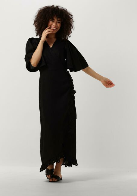 Zwarte COPENHAGEN MUSE Maxi jurk CMNATULI-DRESS - large