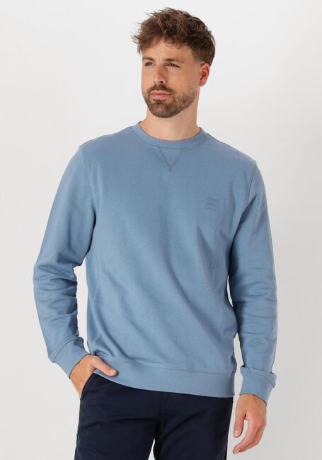 Lichtblauwe BOSS ORANGE Sweater WESTART 10234591 02 - large