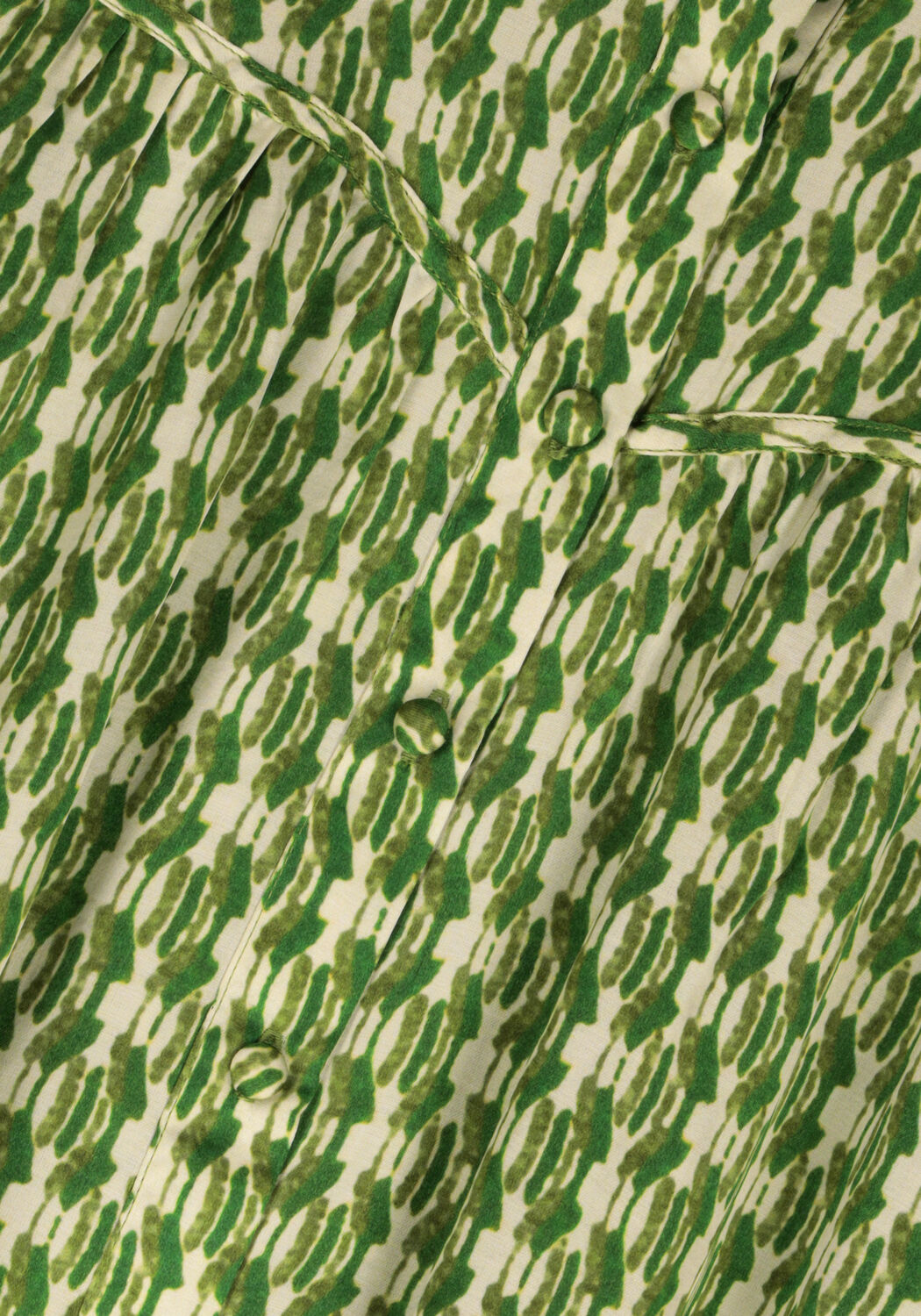 Groene NOTRE-V Blouses NV-BEAU BLOUSE PRINT - large