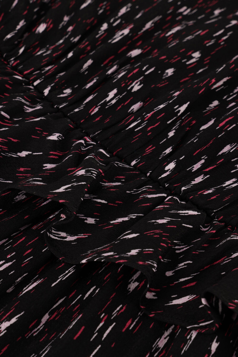 Zwarte SCOTCH & SODA Mini jurk WRAPPED SHORT DRESS - large