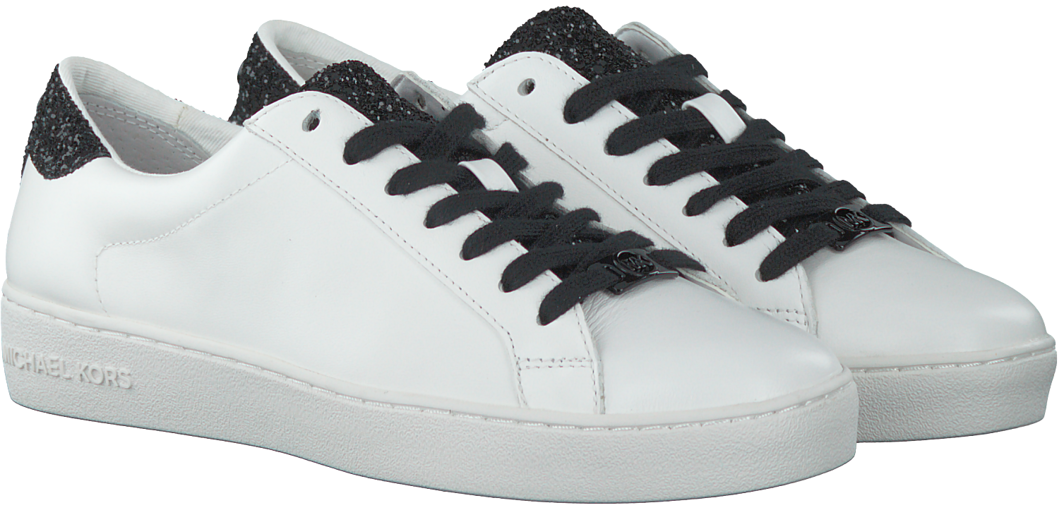 witte michael kors sneakers irving lace up