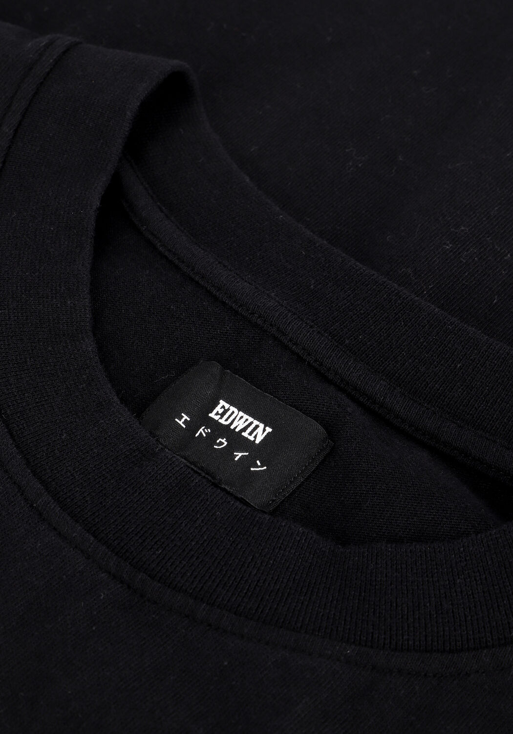 Zwarte EDWIN T-shirt SUNSET ON MT. FUIJ TS - large