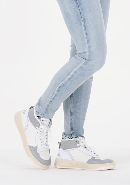 Witte WOMSH Hoge sneakers SUPER - large