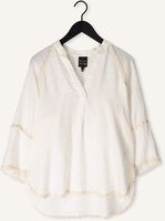 Witte ACCESS Blouses BLOUSE WITH V AND FRINGES Witte ACCESS Blouses BLOUSE WITH V AND FRINGES - medium