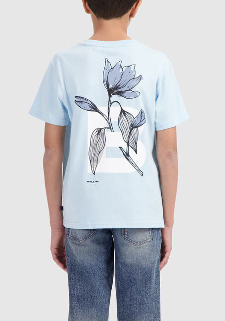 Lichtblauwe BALLIN T-shirt 017132 - large